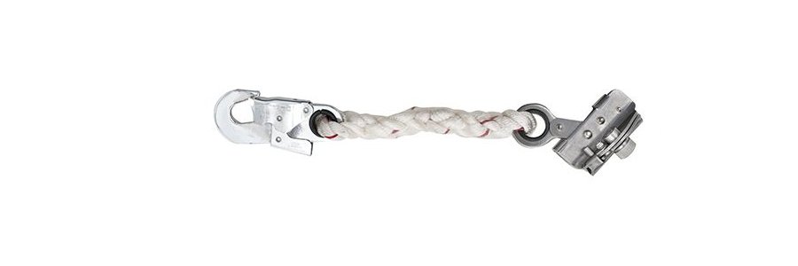 Trava-queda de aço inox p/ corda de 12mm extensor corda